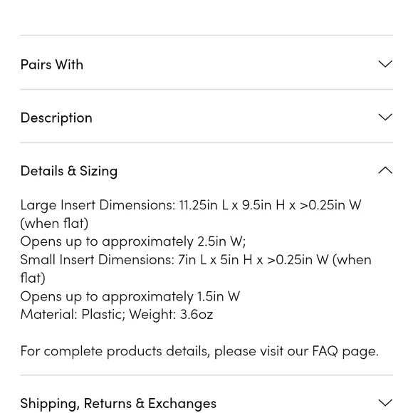 Bogg bag insert. - Picture 5 of 8